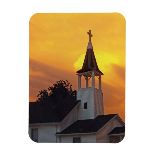 Country Church Magnet (Vertikal)