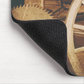 Country Church Mouse Pad Mousepad (Ecke)