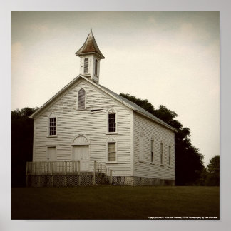 Country Church Poster