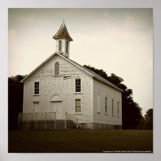 Country Church Poster (Vorne)