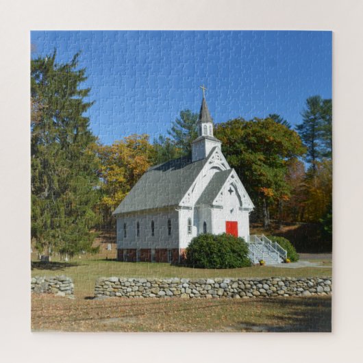 Country Church Puzzle (Vertikal)