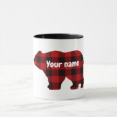 Country Classic Bär - kundenspezifisch Tasse (Zentrum)