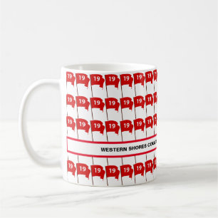 Country Club 19. Loch Golf Tasse individuell gesta