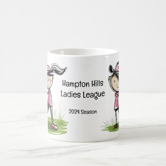 Country Club Ladys Golf Club Kaffeetasse (Mittel)