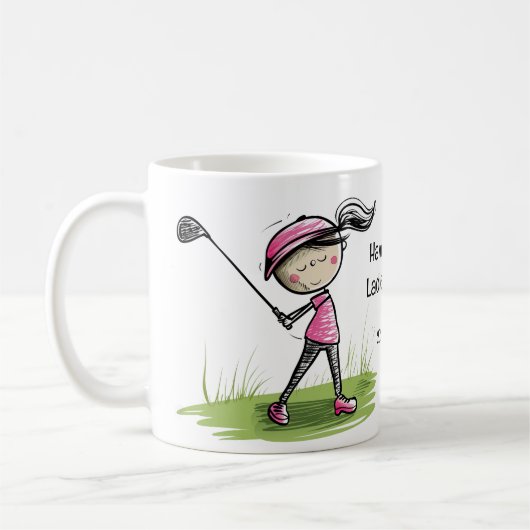Country Club Ladys Golf Club Kaffeetasse (Links)
