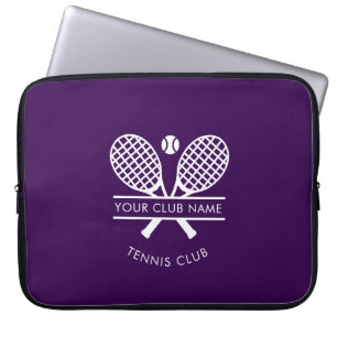 Country Club Name Tennis Team Accessoires Maßgesch Laptopschutzhülle