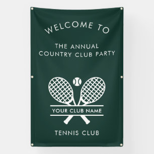 Country Club Name Tennis Team Veranstaltungen Will Banner