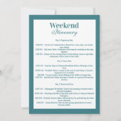 Country Club Pickleball Bachelorette Einladung (Rückseite)