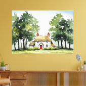  Country cottage Leinwanddruck (Insitu (Wohnzimmer))