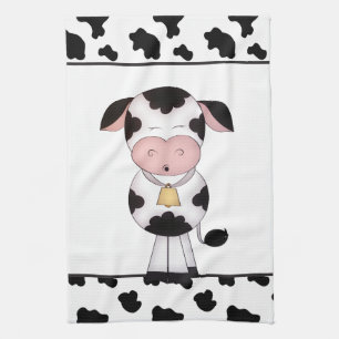 Country Cow Cartoon Küchentücher