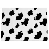 Country Cow Muster große Geschenktasche Geschenktüte (Vorderseite)