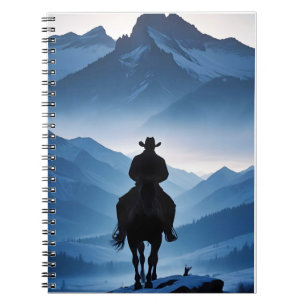 Country Cowboy Adventure Outdoor Nature Escape Notizblock