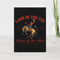 Country Cowboy Rodeo Patriotisches USA Western Lan
