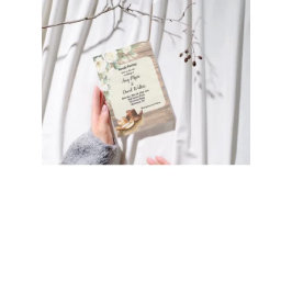 Country Cowboy Western Hochzeitseinladung Einladung