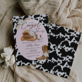 Country Cowgirl Babydusche Einladung
