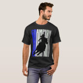 Country Cowgirl Champion Horse Riding Barrel Racin T-Shirt (Vorne ganz)