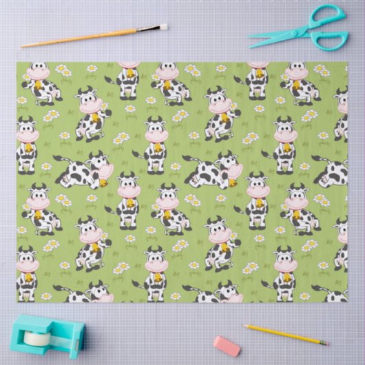 Country Cows  Seidenpapier (Basteln)
