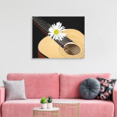 Country Daisy Leinwanddruck (Insitu (Wohnzimmer))