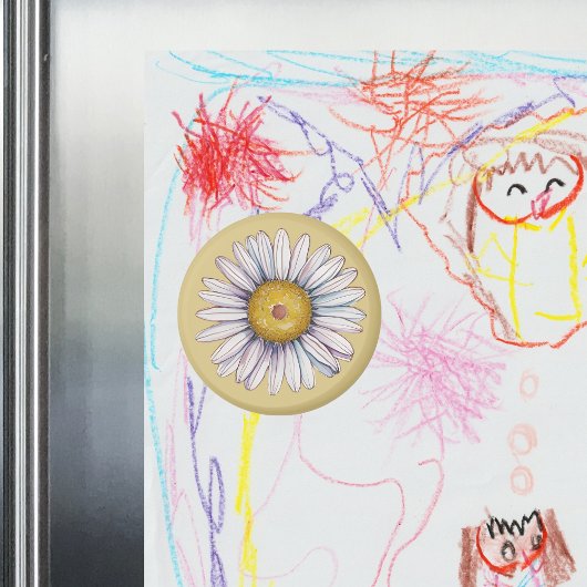 Country Daisy  Magnet