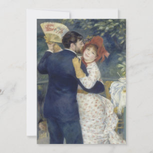 Country Dance by Pierre Renoir, Vintage Kunst