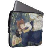 Country Dance by Pierre Renoir, Vintage Kunst Laptopschutzhülle (Vorne Rechts)