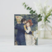 Country Dance by Pierre Renoir, Vintage Kunst Postkarte (Stehend Vorderseite)