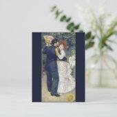 Country Dance Pierre-Auguste Renoir Postkarte (Stehend Vorderseite)