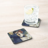 Country Dance - Renoir Impressionist Malerei Getränkeuntersetzer (Rechte Seite)