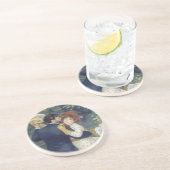 Country Dance - Renoir Impressionist Malerei Getränkeuntersetzer (Seite)