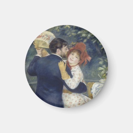 Country Dance - Renoir Impressionist Malerei Magnet (Vorne)