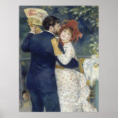 Country Dance - Renoir Impressionist Malerei Poster (Vorne)
