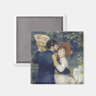Country Dance von Pierre Renoir, Vintage Fine Art Magnet