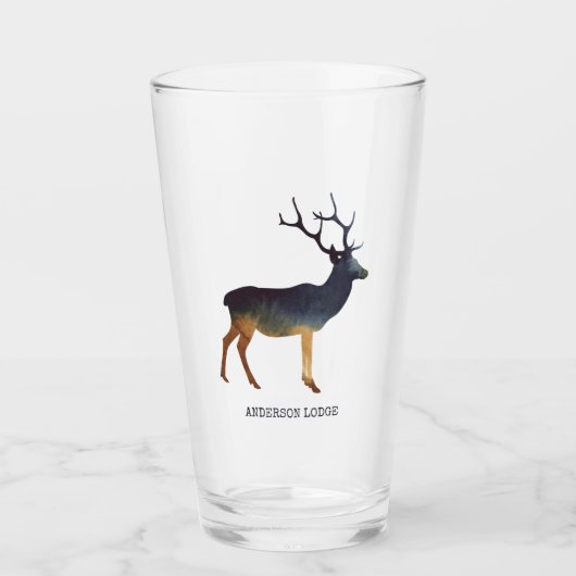 Country Deer Glas (Vorderseite)