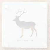 Country Deer Glasuntersetzer (Rückseite)