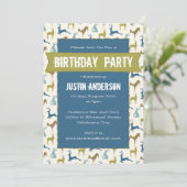 Country Deh Birthday Party Einladung (Stehend Vorderseite)