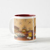 Country Desserts Mug Zweifarbige Tasse (Vorderseite Links)