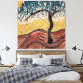 Country Dream Trem Mandala Leinwanddruck (Insitu (Schlafzimmer))