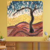 Country Dream Trem Mandala Leinwanddruck (Insitu (Wohnzimmer))