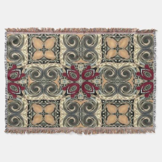 Country Elegance Throw Blanket Decke (Vorderseite)
