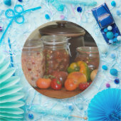 Country Ernte Pappteller (Party)