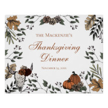 Country Erntedank Party Fall Ernte Bullschädel