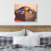 Country Fair Frucht Erster Preis Blue Ribbon Leinwanddruck (Insitu (Schlafzimmer))