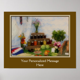 Country Fair Preserve Prize Personalisiert Poster