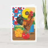 Country Fair Still Life Blank Card Karte (Vorderseite)
