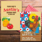 Country Fair Still Life Einladung