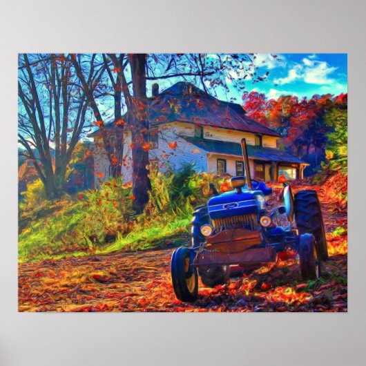 Country Farm Art Poster (Vorne)