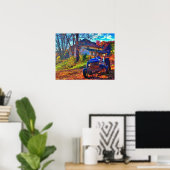 Country Farm Art Poster (Heimbüro)