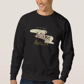 Country Farm Austin Texas Bad Geography Stupid Jok Sweatshirt