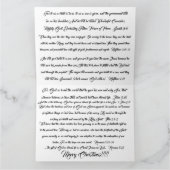 Country Farm Weihnachten Jesus Scripturen Big Card Karte (Innenseite)