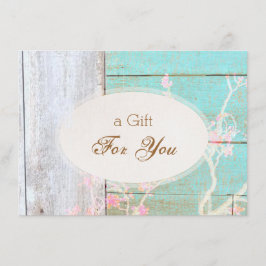 Country Fashail Boutique, Geschenkgutschein